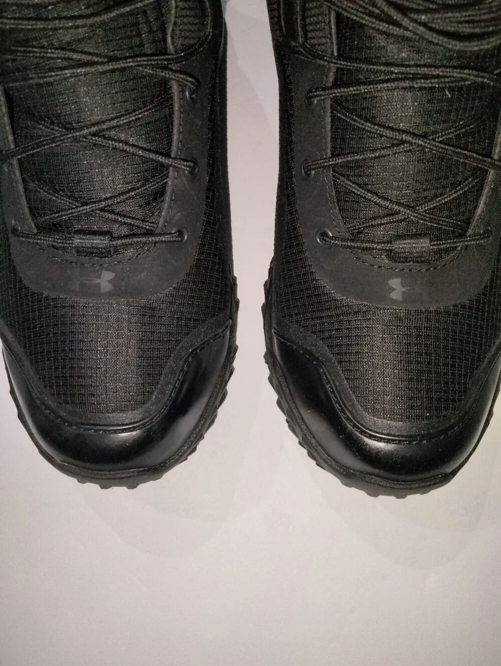 Under Armour (Sz 8.5) Men's Black Sustainable Valsetz Tactical Boots (Like NEW)